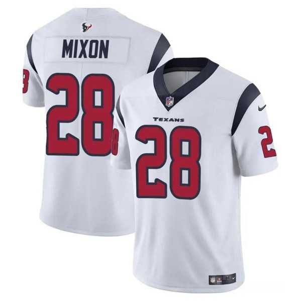 Youth Houston Texans #28 Joe Mixon White Vapor Untouchable Limited Stitched Jersey Dzhi